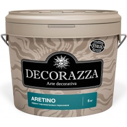 Decorazza Aretino/Декораза Аретино декоративная краска с эффектом шёлка и мелкого песка