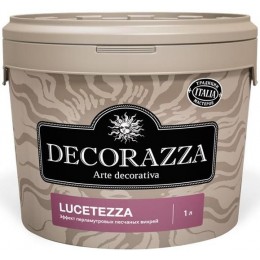 Decorazza Lucetezza/Декораза Лучетецца декоративная краска с перламутровым эффектом 