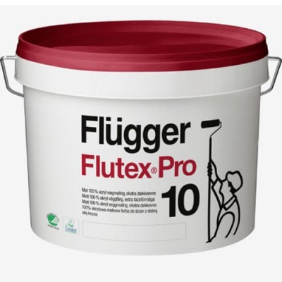 Матовая краска для стен и потолков Flugger Flutex Pro 10: особенности, применение и преимущества.