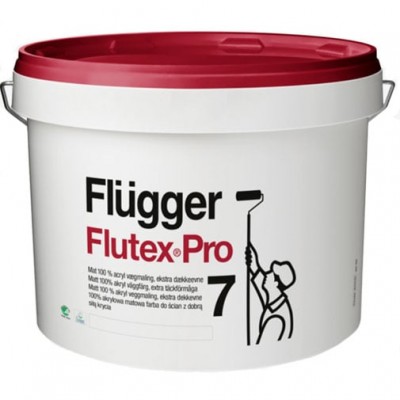 Матовая краска для стен и потолков Flugger Flutex Pro 7: особенности, применение и преимущества.